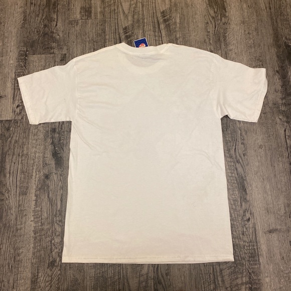 Florida Everblades ECHL Hockey Short Sleeve T-shirt Sz Large 04-05 SIGNED White - Picture 6 of 7